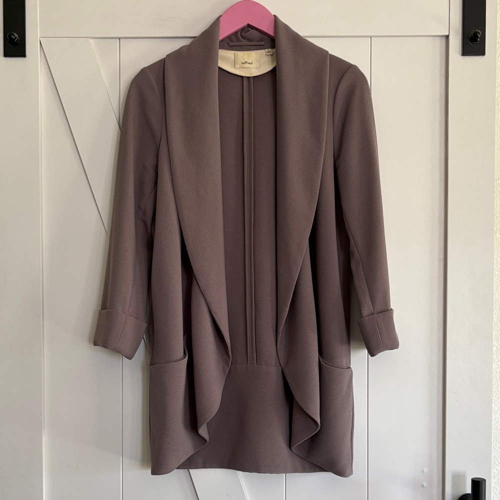 Wilfred x Aritzia Women's Gray Blazer